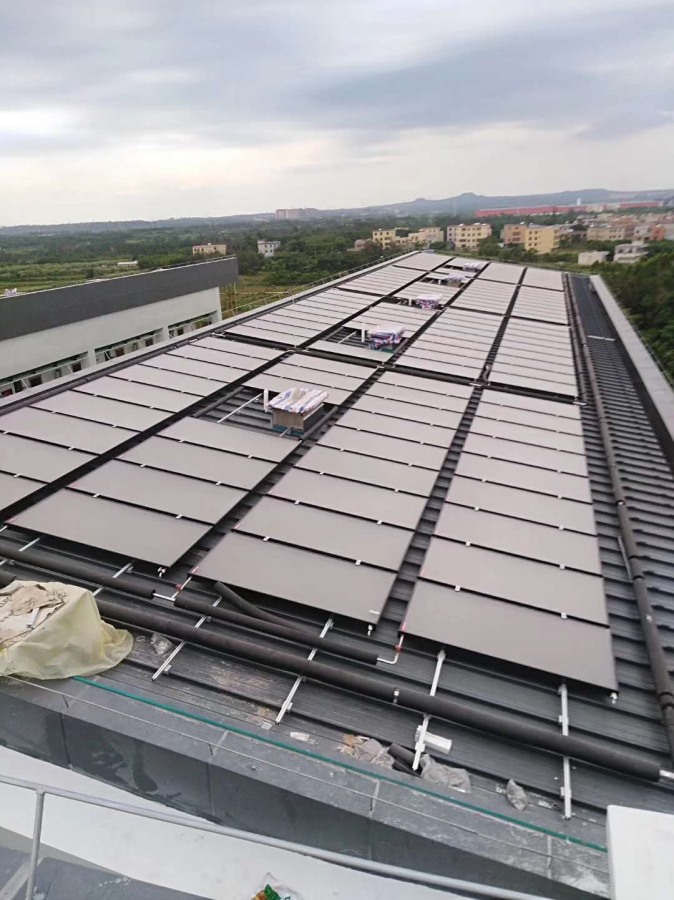 海南生態(tài)智慧新城田園生態(tài)學(xué)校太陽(yáng)能竣工驗(yàn)收完成