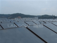 平板太陽能中央供熱水系統(tǒng)